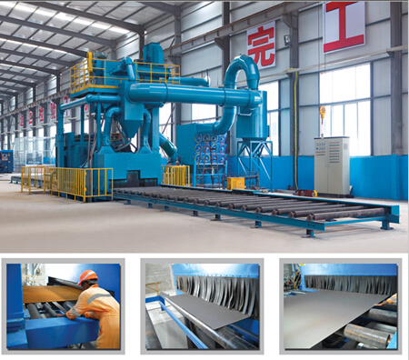 Sheet and Plate Shot Blasting Machine
