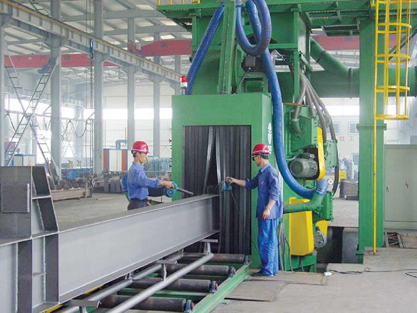 Profile Steel Shot Blasting Machine